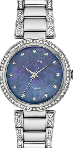 Citizen Eco-Drive Silhouette Crystal-Women Citizen