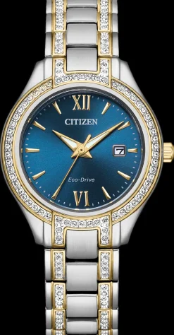 Citizen Eco-Drive Silhouette Crystal-Women Citizen