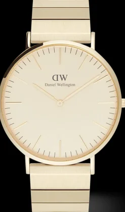 Daniel Wellington Classic Piano Link Gold Unitone 40MM- Daniel Wellington