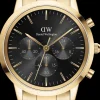 Daniel Wellington Iconic Chronograph Link Onyx G 42MM- Daniel Wellington