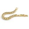 Italgem Steel Curb Bracelet- Italgem Steel