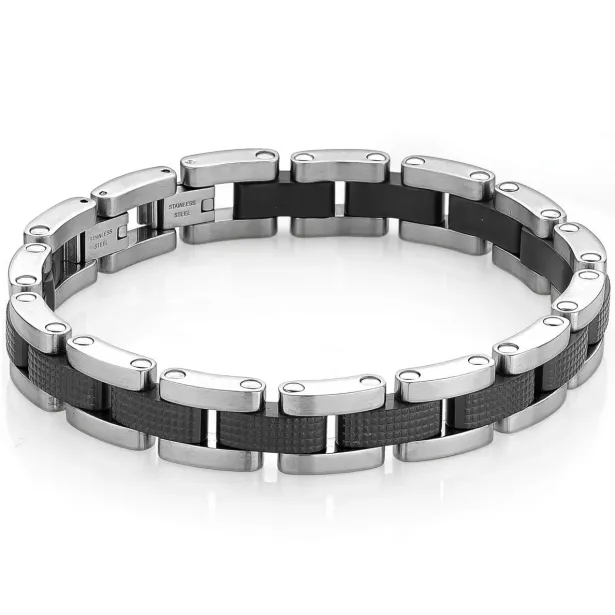 Italgem Steel Leveni Bracelet- Italgem Steel