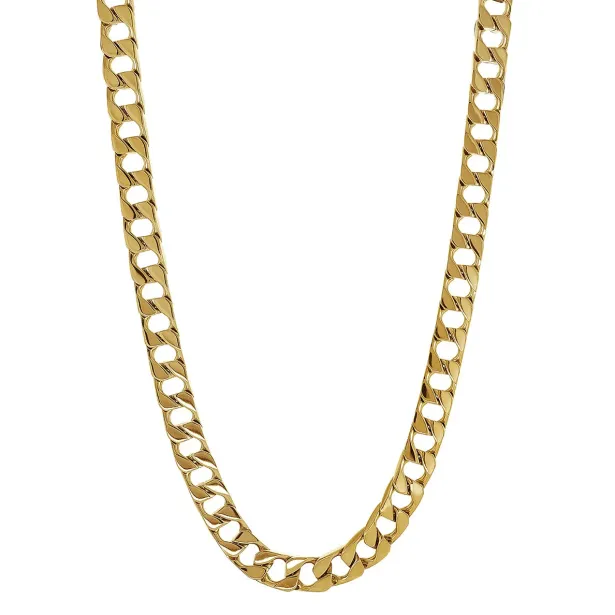 Italgem Steel 9.4MM Flat Curb Chain- Italgem Steel