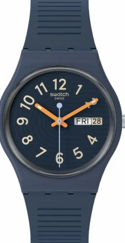 Swatch Black Trendy Lines At Night-Women Swatch