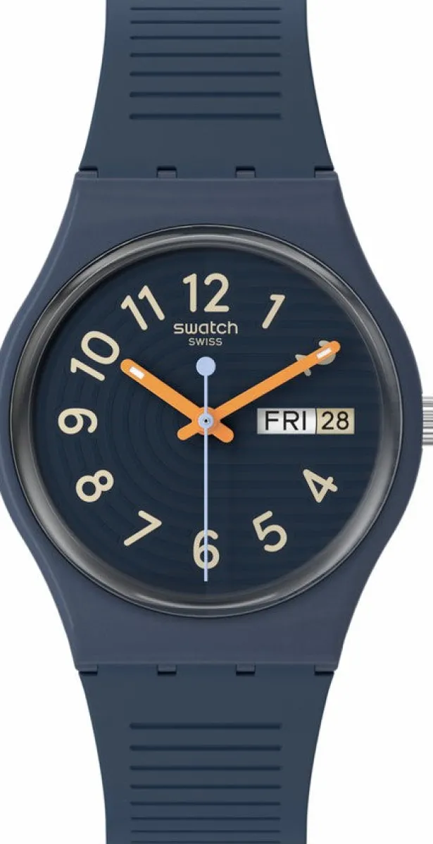 Swatch Black Trendy Lines At Night-Women Swatch