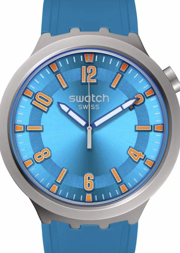 Swatch Blue In The Works- Swatch