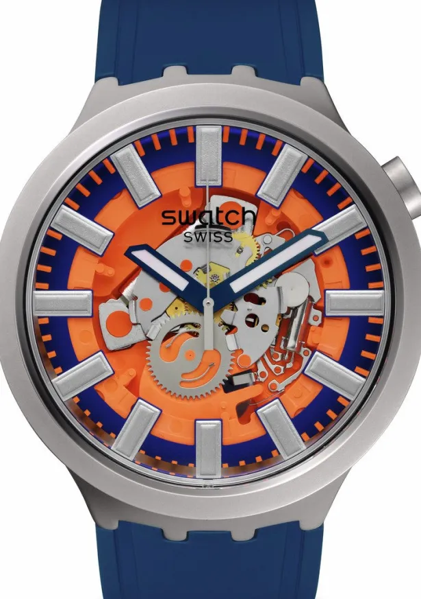 Swatch Orange In The Works- Swatch